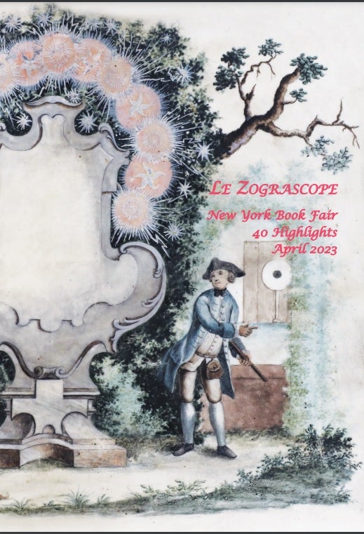 Our illustrated catalogue of 40 Highlights for the NY antiquarian book fair - April 2023