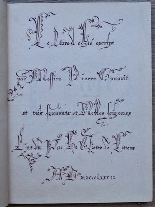 Livre premier : Une lecture sans titre. - Livre second : Le dossier n° cccxxiii ; Suite de la lecture sans titre. - Livre III : Les Châtiments.