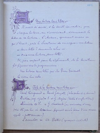 Livre premier : Une lecture sans titre. - Livre second : Le dossier n° cccxxiii ; Suite de la lecture sans titre. - Livre III : Les Châtiments.
