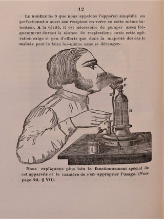 Item #3788 Instruction sur l'instrument pulvérisateur des liquides médicamenteux, ses...