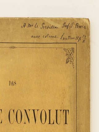 Item #3824 Das venöse convolut der beckenhöhle beim manne. LENHOSSEK, József...