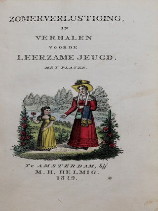 Item #3903 Zomerverlustiging in verhalen voor de leerzame jeugd [Les joies de l'été et les...