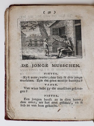 Item #3905 ABC en leesboekje, of aanwyzing om op de natuurlykste wyze het leezen te leeren. Naar...