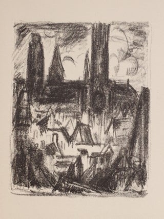 Item #3935 Rouen. Avec dix lithographies de Othon Friesz. André MAUROIS, Othon FRIESZ