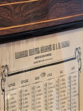 Calendrier perpétuel mécanique