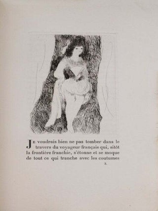 Lettres espagnoles. Avec onze eaux-fortes de Marie Laurencin.