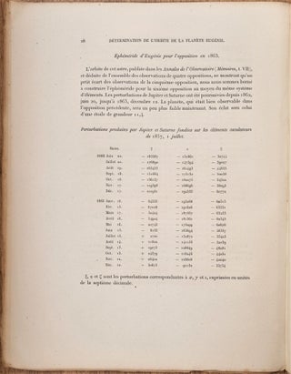 Théorie de la planète Eugénie
