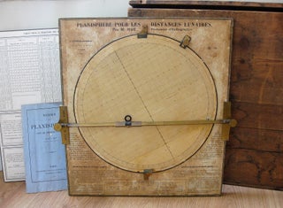 Planisphère pour les distances lunaires de Hue, c. 1865. Salleron.