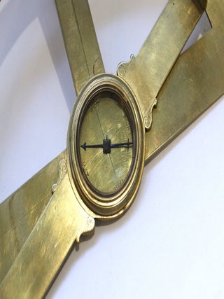 Graphomètre en laiton par Ian David de Leiden, c. 1640-50
