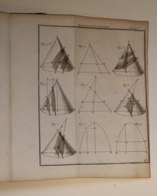 Application de la géométrie ordinaire et des calculs différentiel et intégral à la résolution de plusieurs problèmes