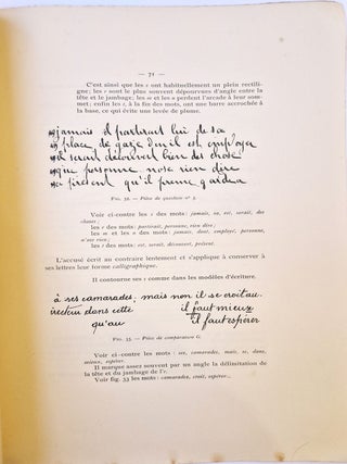 L’expertise en écritures. Étude Théorique et Pratique