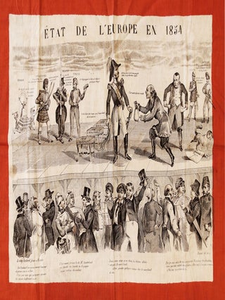 Etat de l’Europe en 1854.