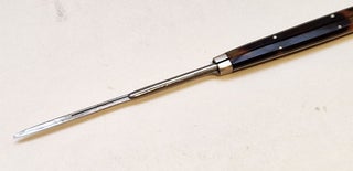 Bistouri à gaine ou lame cachée à manche en écaille, circa 1870-1880