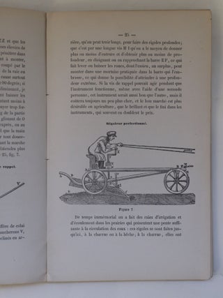 Nouveaux instruments aratoires inventés et décrits avec des gravures dans le texte