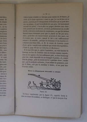 Nouveaux instruments aratoires inventés et décrits avec des gravures dans le texte