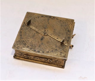 Item #4350 Astronomical compendium in gilt and silver brass and silver signed « Tobias Volckmer...