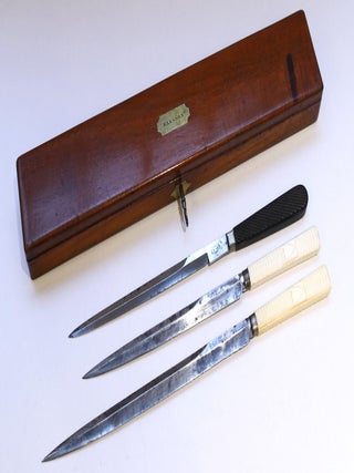 Coffret de couteaux d'amputation de Thomas Blasson