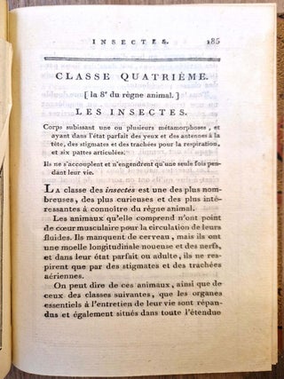 Systême des animaux sans vertèbres, ou tableau général des classes, des ordres et des genres de ces animaux