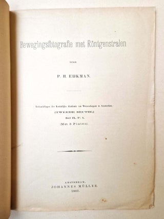 Bewegingsfotografie met Röntgenstralen