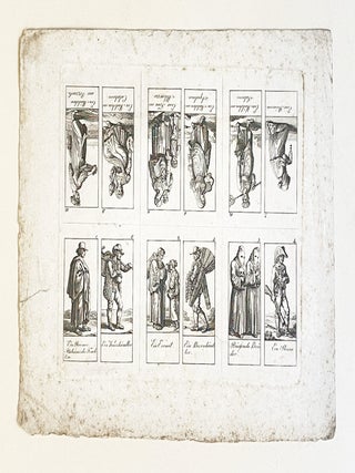 Item #4470 Une planche gravée en taille douce. JEU ?