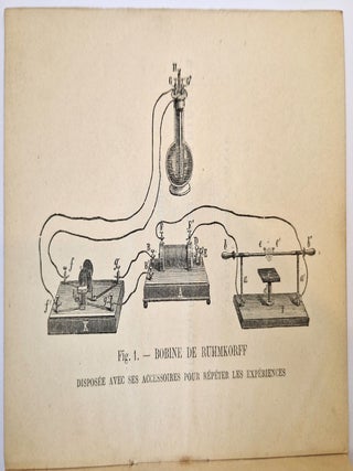 Item #4490 Notice sur les expériences curieuses & amusantes que l'on peut répéter avec la...