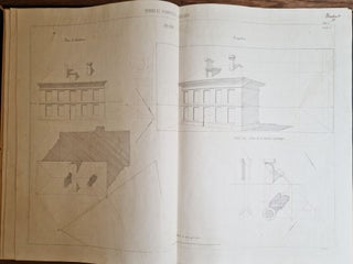 Recueil d’épures réalisées à l’Ecole Polytechnique en 1859-1860