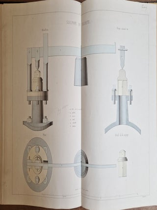 Recueil d’épures réalisées à l’Ecole Polytechnique en 1859-1860