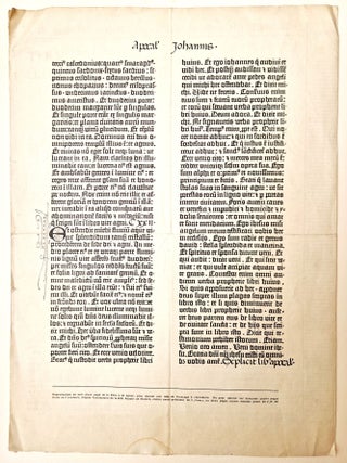 Item #4514 Invitation à souscrire : Réédition complète en fac-similé de la Bible latine à...