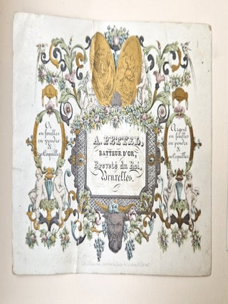 Set of 13 chromolithographed porcelain cards.