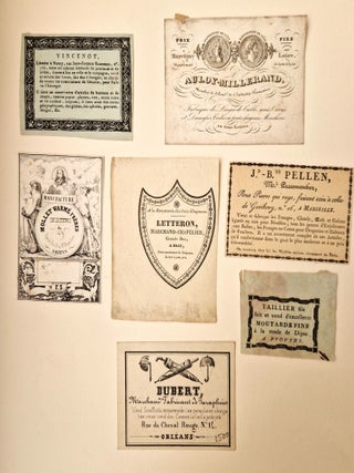 Set of 13 chromolithographed porcelain cards.