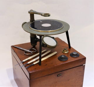 Microscope de dissection de forme ronde d'après Watson, circa 1860-1870