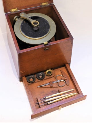 Microscope de dissection de forme ronde d'après Watson, circa 1860-1870