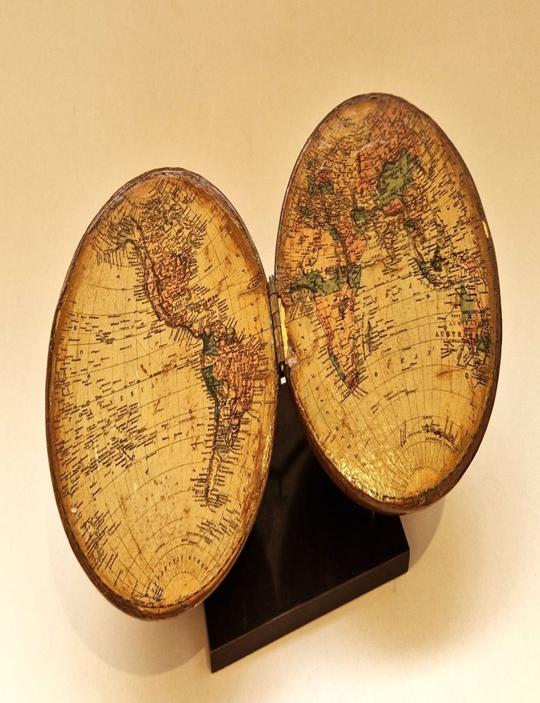 Item #4537 Andrew's five inch terrestrial globe. A H. Andrews, Co.