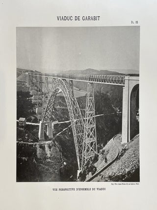 Item #4592 Mémoire sur le viaduc de Gabarit. Description, calculs de résistance, montage,...