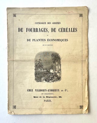 Item #4598 Catalogue des graines, de fourrages, de céréales et de plantes...