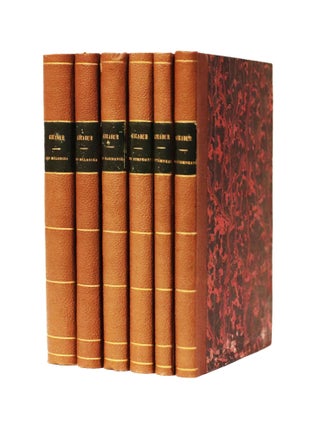 Item #4695 Ensemble de 6 volumes. NANTES, Pierre-César BONNET