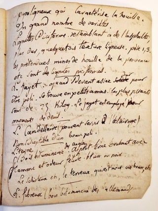 Cours de min&eacute;ralogie fait au mus&eacute;um d&rsquo;histoire naturelle en 1824 par M. Brongniard, Paris, 15 mars 1824-[Juin 1824]