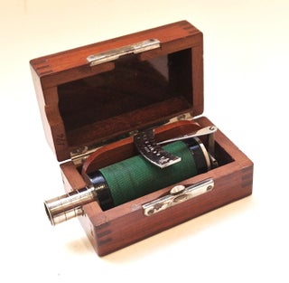 Petite bobine d'électricité médicale de type Emil du Bois-Reymond modifiée par Gustave Trouvé.