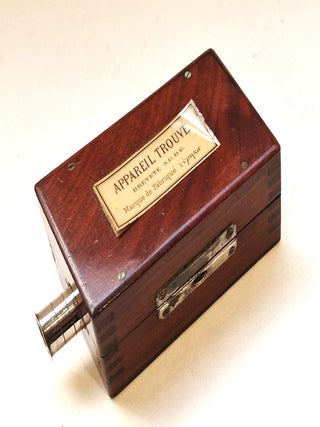 Petite bobine d'électricité médicale de type Emil du Bois-Reymond modifiée par Gustave Trouvé.