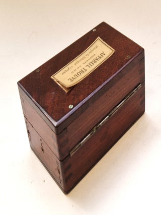 Petite bobine d'électricité médicale de type Emil du Bois-Reymond modifiée par Gustave Trouvé.