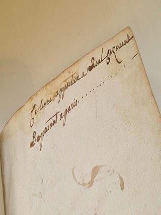 Principes de la chirurgie par Mons. Petit maître chirurgien et démonstrateur royal de St Cosme à Paris. Ecrit par Doublau en 1736