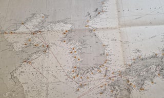 Cote Est de l'Asie. Iles et mers du Japon. Mer Jaune. D'après les documents les plus récents