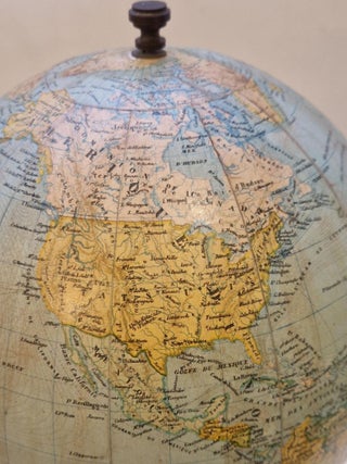 Globe terrestre métrique, circa 1910