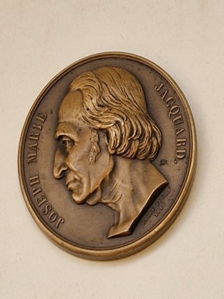 Portrait-médaille en bronze de Joseph Marie Jacquard