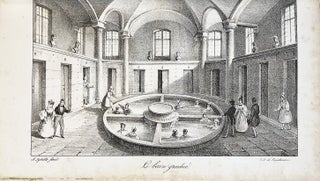 Item #4871 Notice sur Luxeuil et ses eaux minérales, ornée de deux lithographies. THERMALISME,...