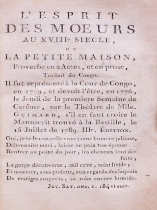 Œuvres de la marquise de Palmarèze.