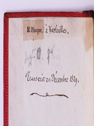 L'Homme sans nom ou le Régicide de Lyon. Suivi de fragmens d'une Elégie sur la mort du duc de Berry.