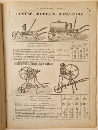 commercial catalogue of firefighting equipment and supplies