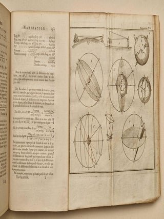 Suite du cours de mathématiques, à l'usage des gardes du pavillon et de la marine, contenant le traité de navigation