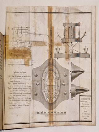 Item #4942 Construction et usage du sillomètre, instrument nouvellement inventé destiné à...